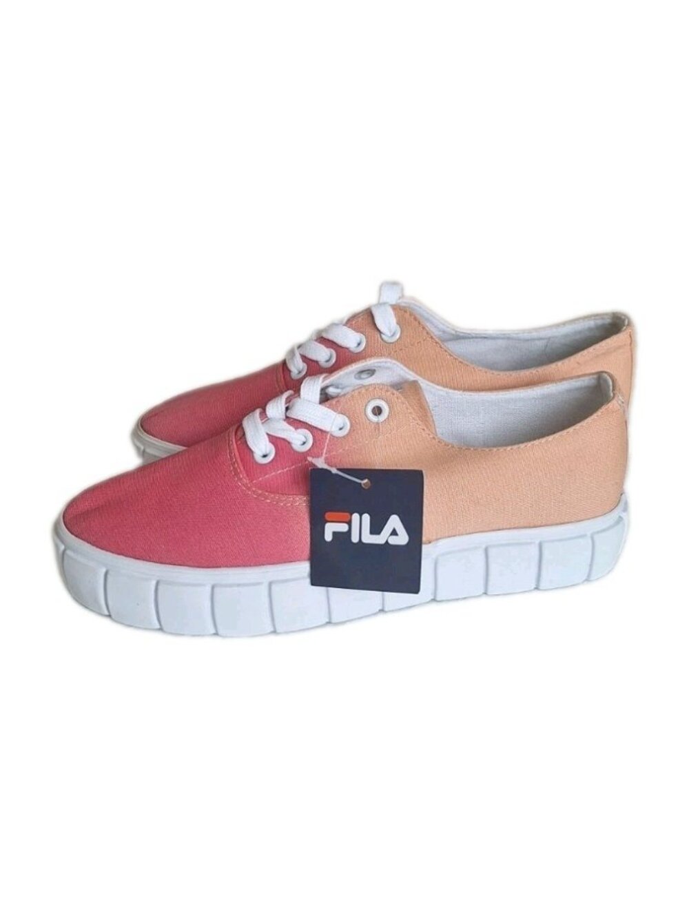 FILA Theme Low Ombré Canvas Platform Sneakers US 8 / EU 39 - NWT (With Box)